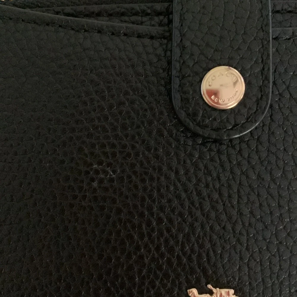 Black Coach crossbody